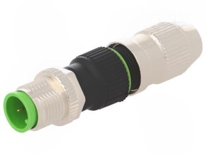 7000-12481-0000000, M12 Вилка, 4 контакта, Murr Electronic