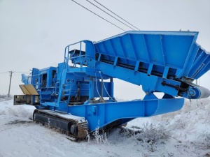 Самоходная конусная дробильная установка MAXTRAK1000