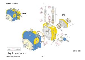 Ремонт Epiroc 2657866675 гидронасос