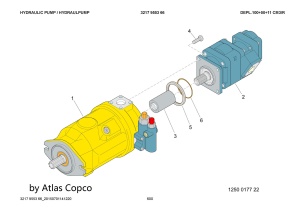 Ремонт Epiroc 3719004041 гидромотор