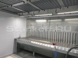Обеспыливающая кабина для шлифовки пластика и искусственного камня KGS-P3000