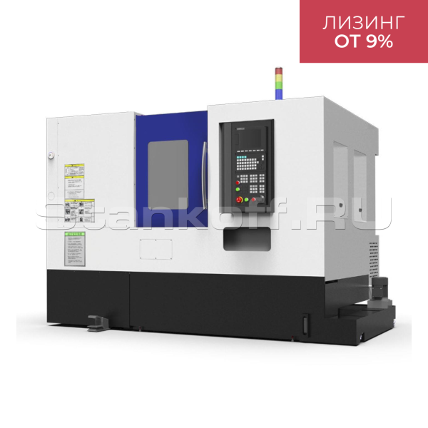 Токарный обрабатывающий центр с наклонной станиной GT55LM/GSK