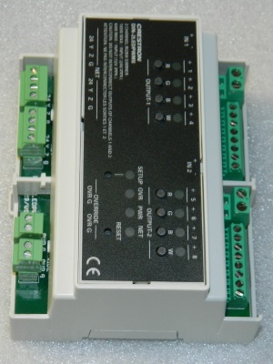 Двухканальный диммер LED Crestron DIN-2LEDPWM8