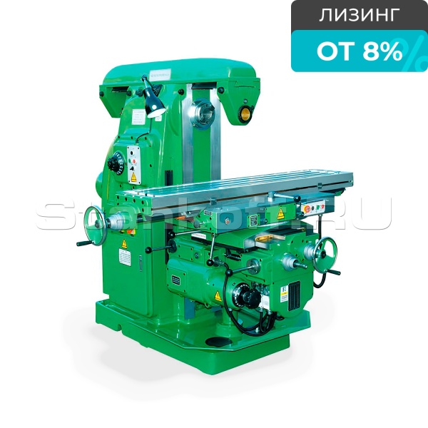 Горизонтальный консольно-фрезерный станок с поворотным столом 6Т82