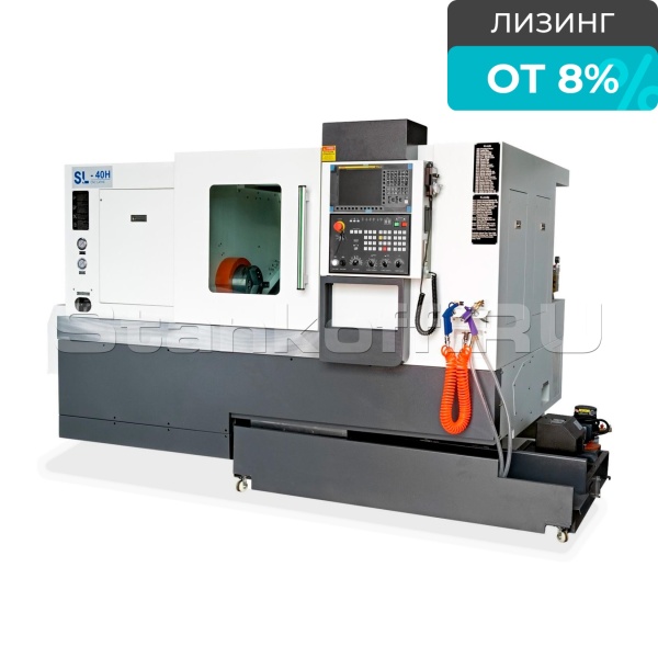 Токарный обрабатывающий центр с наклонной станиной SL40/GSK