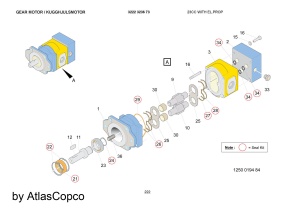 Ремонт Epiroc 2657867590 гидронасос