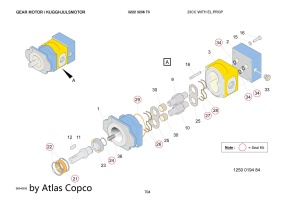 Ремонт Epiroc 2657869745 гидронасос