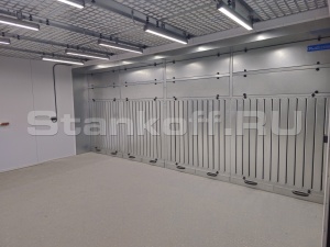 Обеспыливающая кабина для шлифовальных работ по дереву KGS-W2500