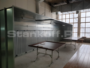 Обеспыливающая кабина для шлифовки пластика и искусственного камня KGS-P3000