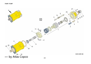 Ремонт Epiroc 5590012699 гидронасос