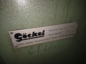 Ножеточка Gockel G50 RSEL