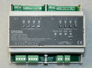 Двухканальный диммер LED Crestron DIN-2LEDPWM8