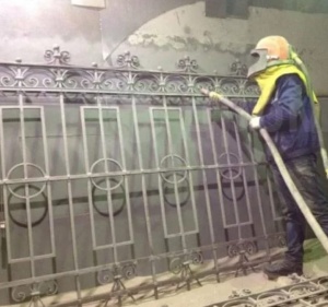 Пескоструйная обработка с выездом