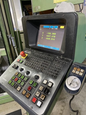 Вертикальный фрезерный станок с ЧПУ DECKEL FP 5 A
