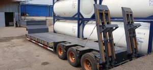 Полуприцеп-трал с трапами TONGYADA CTY9603TDPS негабарит с понижением 3-оси, новый
