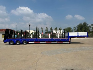 Полуприцеп-трал с трапами TONGYADA CTY9603TDPS низкорамный, 3-оси,тновый