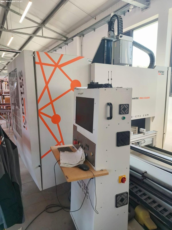 Обрабатывающий центр для профилей InfoTEC 6205 PRO 5 AXIS