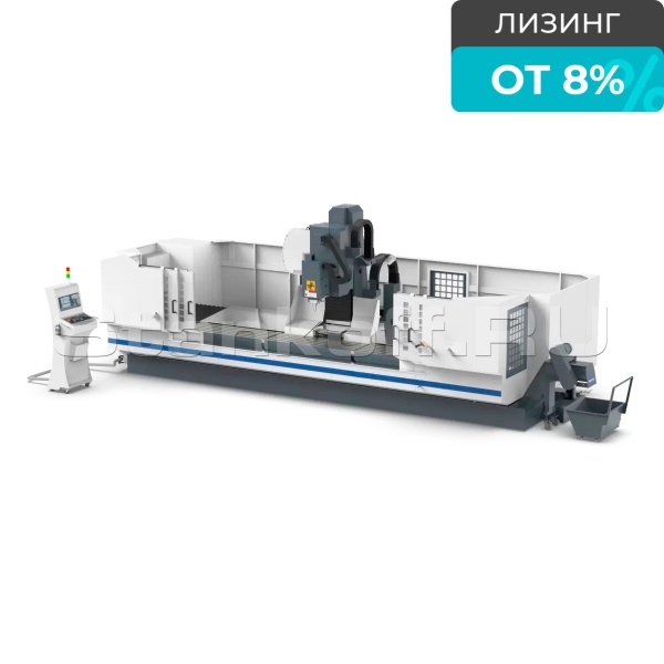 Продольный 4-х осевой обрабатывающий фрезерный центр с ЧПУ PDE4D-CNC4500