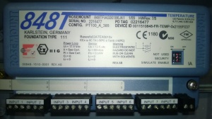 Преобразователь 848TFIAS001B6JA1 РОЗЕМАУНТ( ROSEMOUNT)