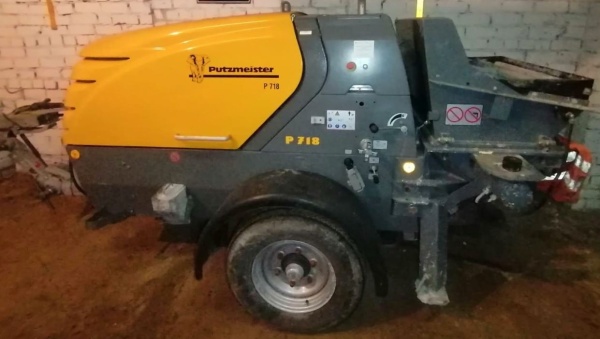 Растворонасос Putzmeister Moertel P718TD