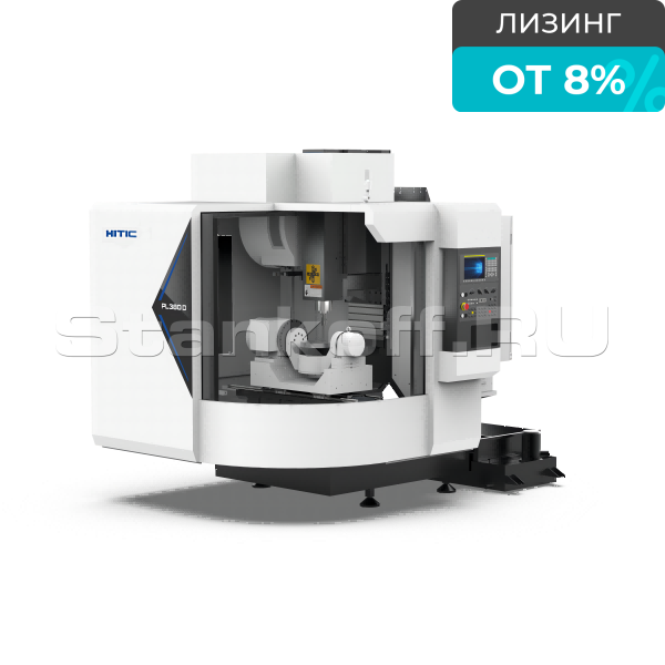 Пятиосевой вертикальный фрезерный обрабатывающий центр с ЧПУ HITIC PL-380D F