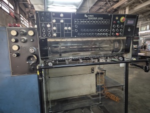 Офсетная печатная машина KBA Rapida 104, 1995(?) г в, 281 млн отт, А1 формат, 4 краски, переворотная(на перевороте не работают)