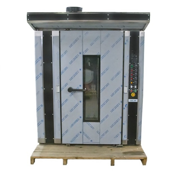 Печь ротационная Bakebridge CDF-100 + 4 шпильки-тележки (600х800)