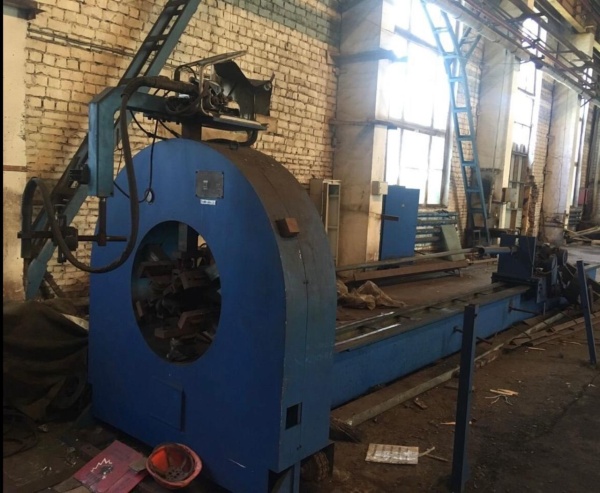 Стан для сварки многогранных опор, труб. ZGH 60/320-8 Китай ( в комплекте со сварочным узлом Panasonic KR 500
