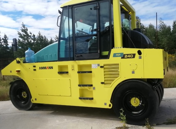 Новый пневмошинный дорожный каток AMMANN AP240 2021г 24т