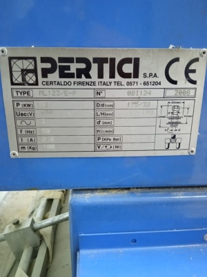 Станок подрезки торца pertici univer ML 123/E-P