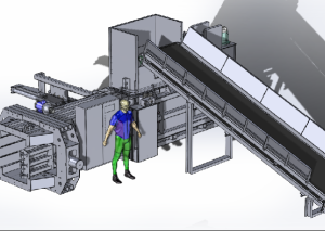 Канальный пресс Кубер-50ГА с автоматической обвязкой кип