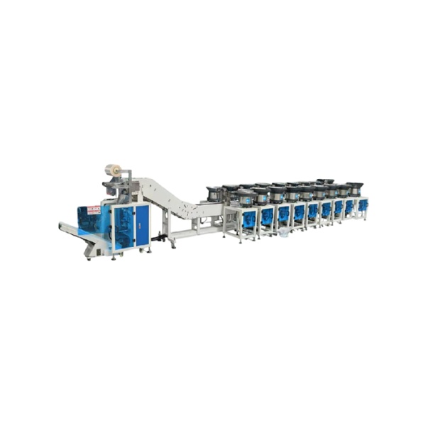 Счетно-фасовочная линия для упаковки метизов TY-320-48P-LD