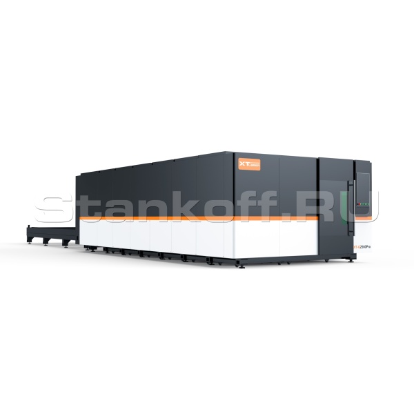 Высокомощный оптоволоконный лазерный станок в защитной кабине XTC-2560GP/30000 Raycus
