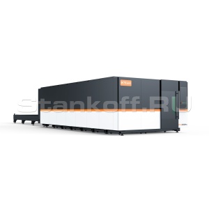 Высокомощный оптоволоконный лазерный станок в защитной кабине XTC-2560GP/30000 Raycus