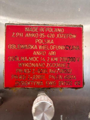 Автомат для глазирования anko 600