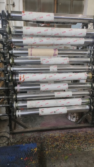 Флексографическая печатная машина