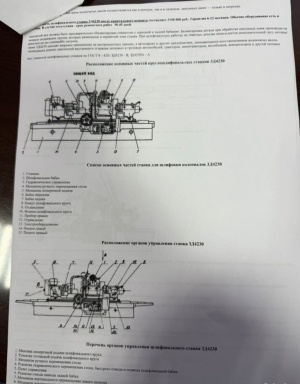 Шлифстанок коленвалов 3Д4230