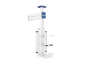 Потолочная двухплечевая медицинская консоль CADUCEUS C2-V