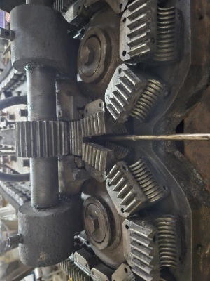 Линия гофрированной трубы