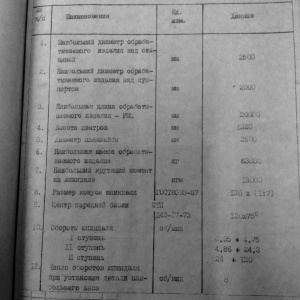 Тяжелый токарный КЗТС, КЖ 161210 ( примерный аналог 1А675) демонтирован