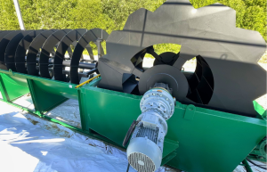 Линия мойки песка гравия щебня