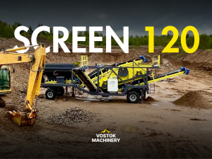 Мобильный сортировочный комплекс SCREEN 120r