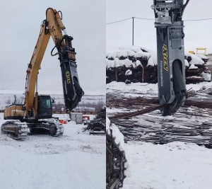 Гидроножницы по металлу для экскаватора Doosan DX300