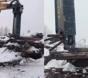 Гидроножницы по металлу для экскаватора Doosan DX225