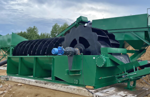 Линия мойки песка гравия щебня