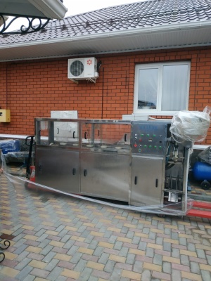 Триблок розлива, ополаск., укупора - 19 л пэт