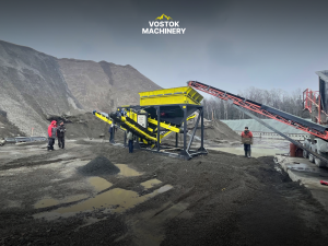 Мобильный грохот на салазках SCREEN 60