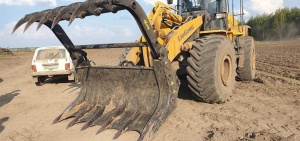 Захват для силоса и сенажа для Doosan SD200