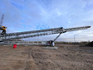 Радиальный конвейер Автоматический Телескопический PTRC1055, 500 т/ч, PolygonMach Турция