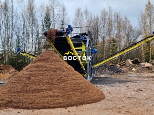 Мобильный грохот на салазках ДТ-60